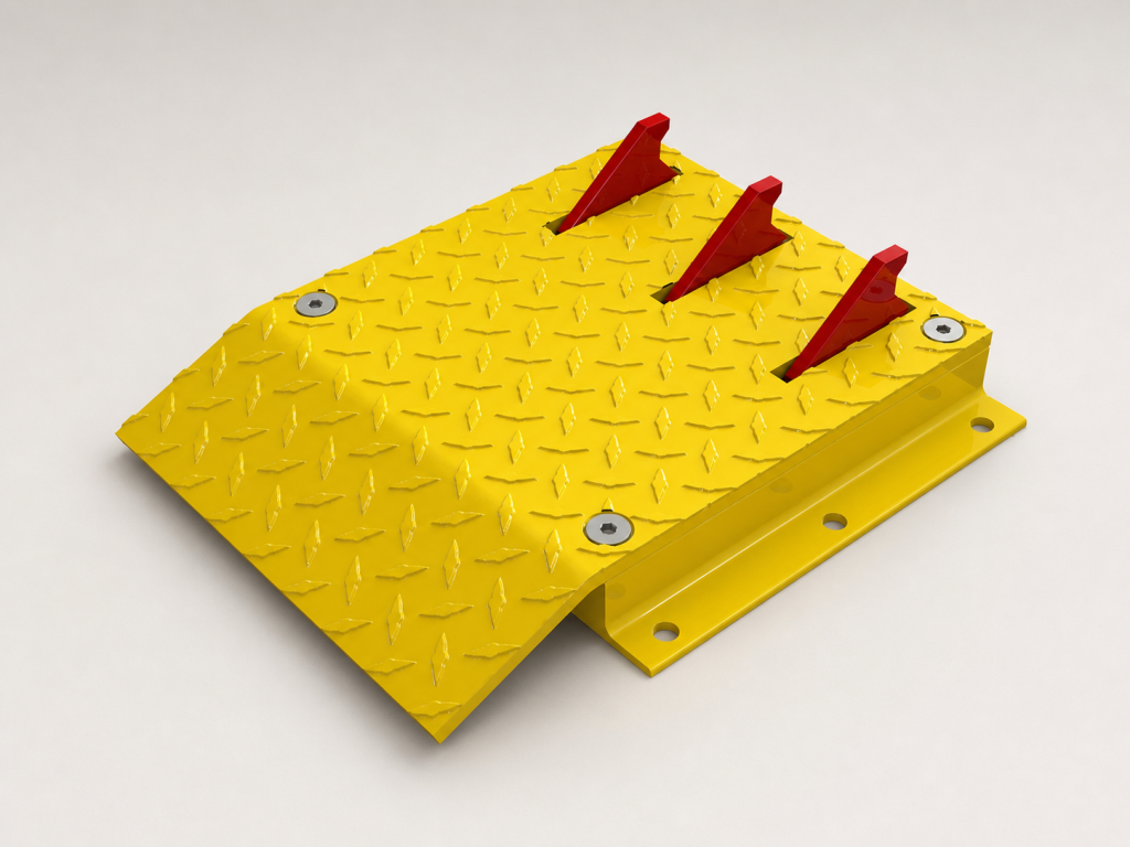 Economy Flow Plate Ramps photographed in a clean industrial setting