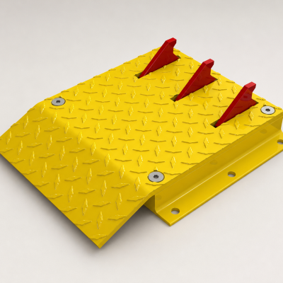 Economy Flow Plate Ramps photographed in a clean industrial setting