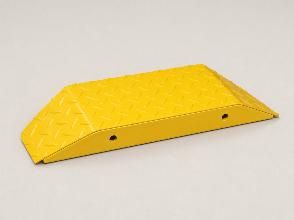 End Plate photographed in a clean industrial setting