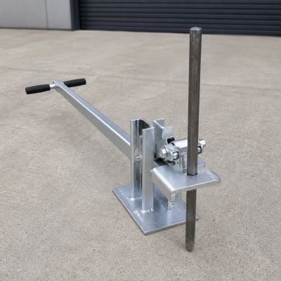 Road Form Stake Extractor photographed in a clean industrial setting