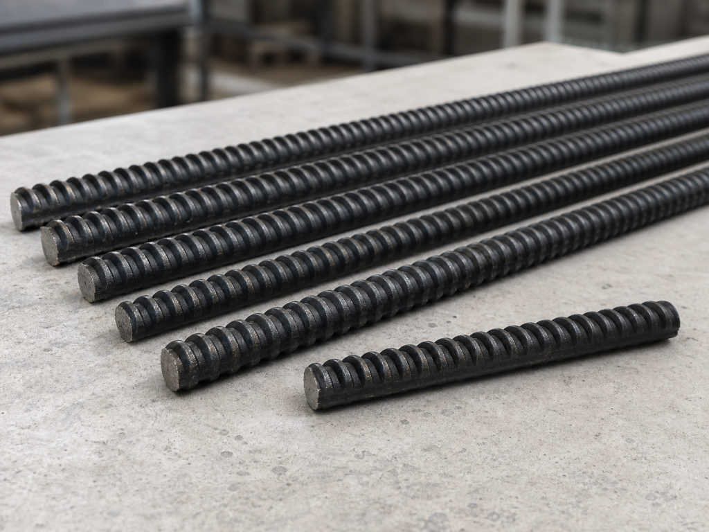 Tie Bar photographed in a clean industrial setting